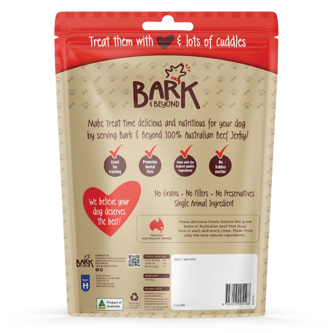 Bark & Beyond – Beef Jerky