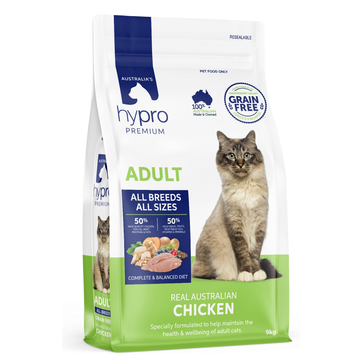 Hypro Premium – Adult Cat – GRAIN FREE – Chicken