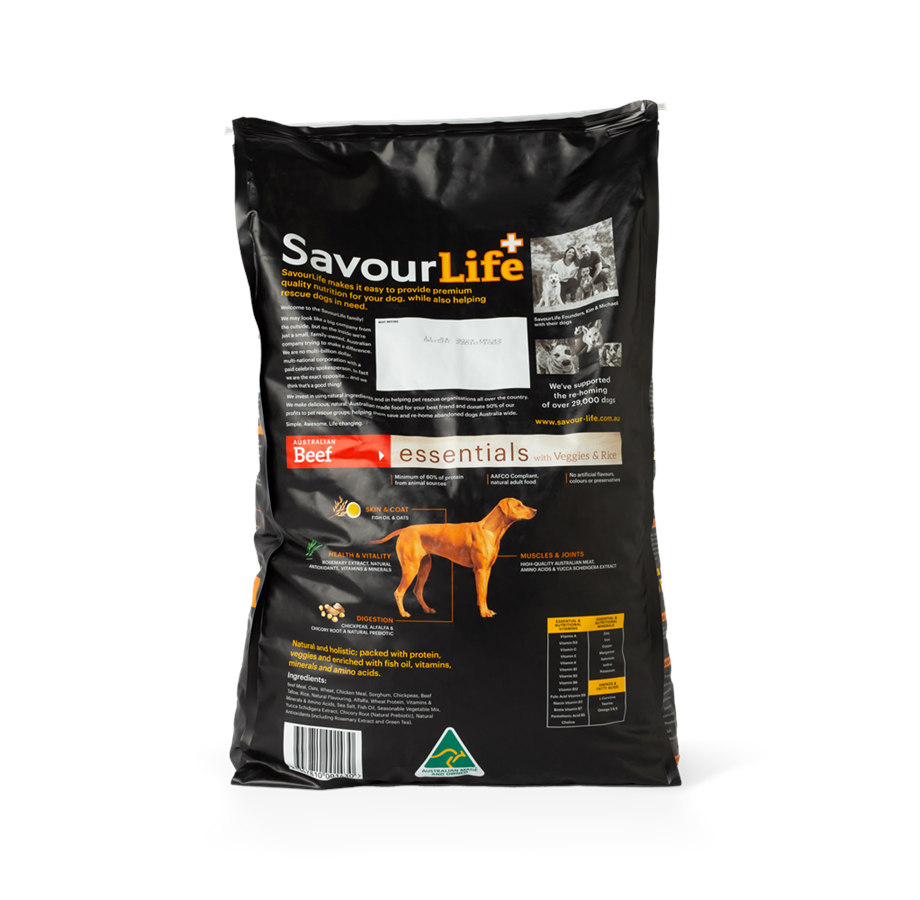 SavourLife – Adult Dog – Essentials – Australian Beef