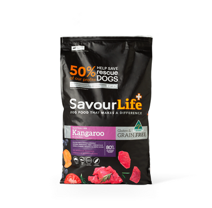 SavourLife – Adult Dog – GRAIN FREE – Australian Kangaroo & Chicken