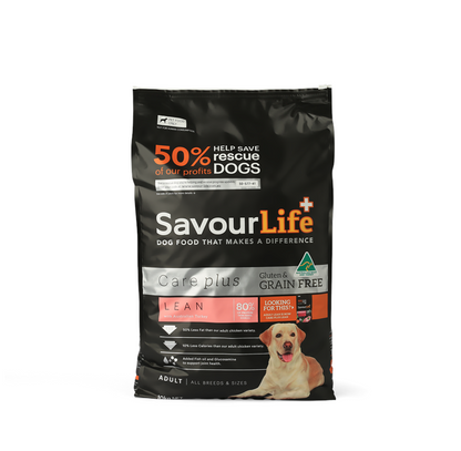 SavourLife – Adult Dog – Care plus – GRAIN FREE – Lean with Australian Turkey