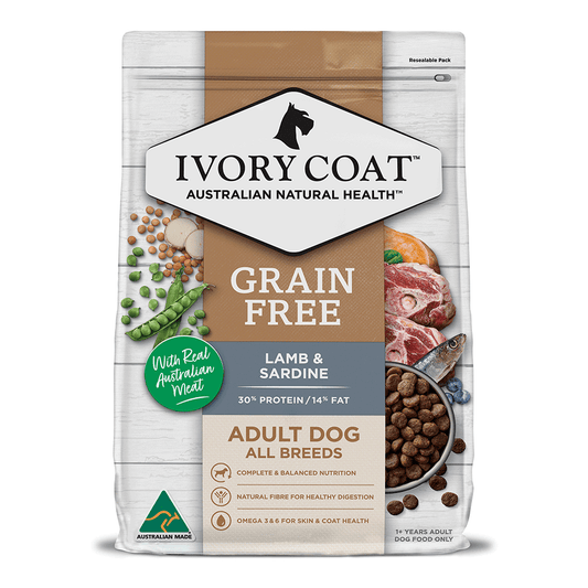 Ivory Coat - Dog - Grain Free - Lamb & Sardine