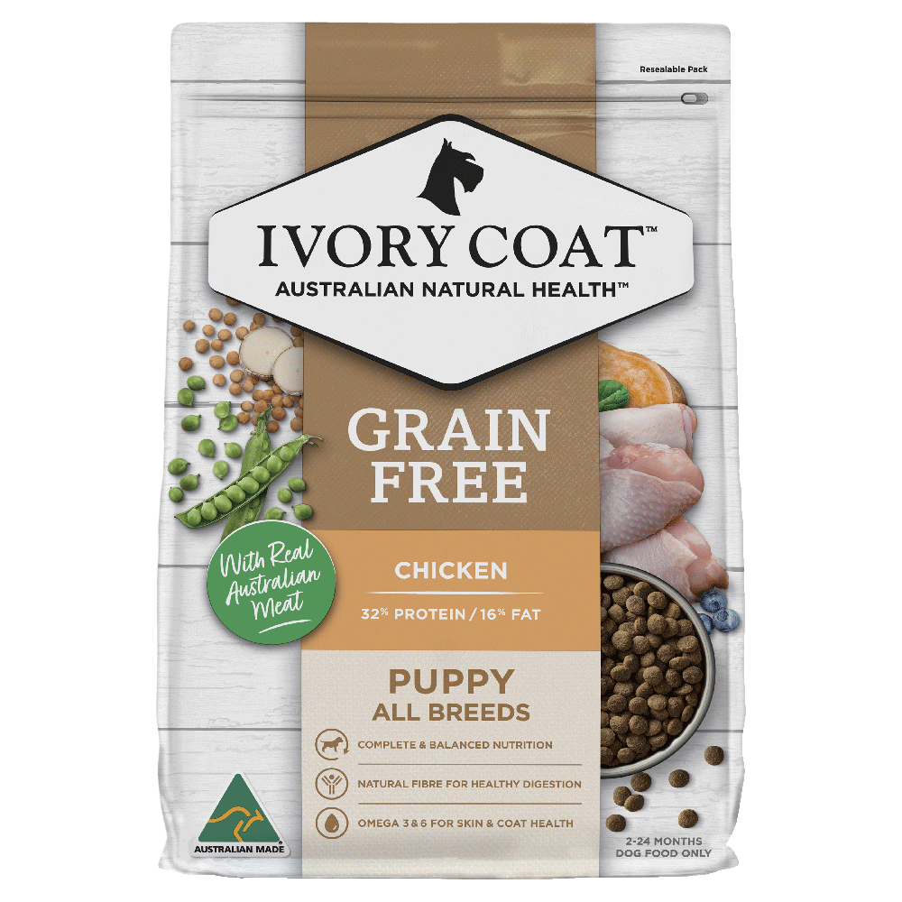 Ivory Coat – Puppy – GRAIN FREE – Chicken