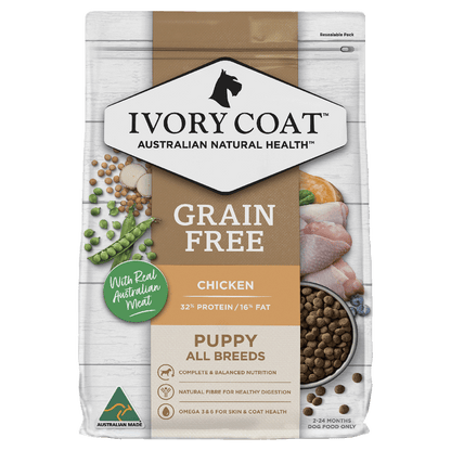 Ivory Coat – Puppy – GRAIN FREE – Chicken