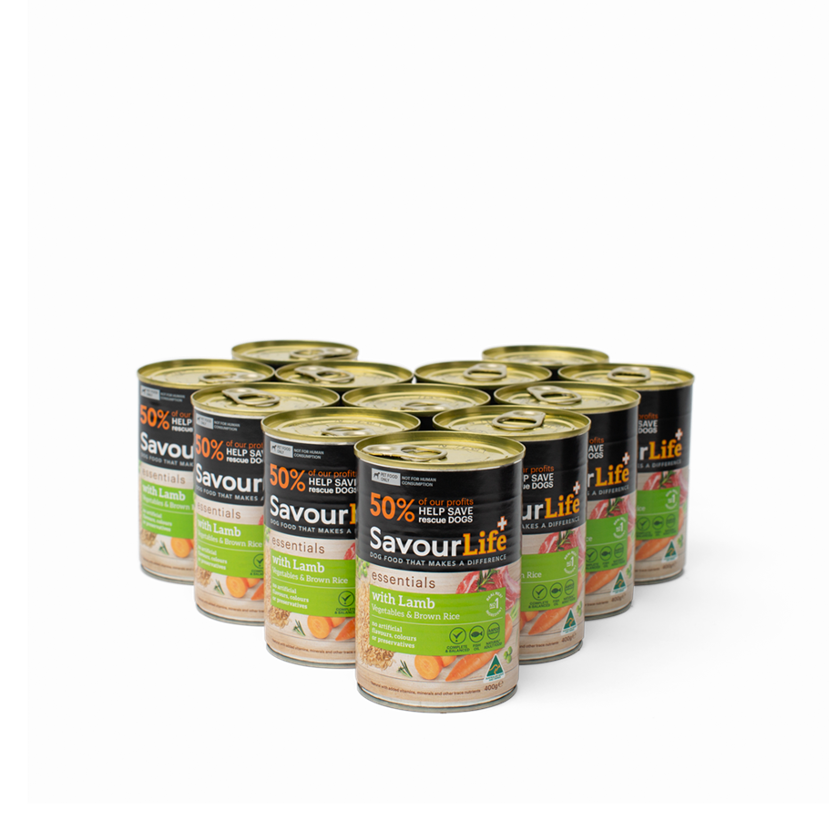 SavourLife – Wet Food Tins – Adult Dog – Essentials