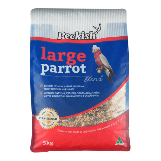 Peckish – Large Parrot Blend