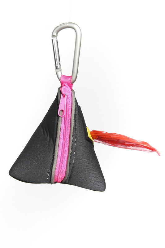 Max & Molly Neoprene Poop Bag Holder Triangle