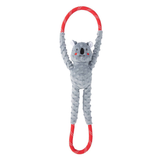 Zippy Paws RopeTugz Squeaker Dog Toy's with Rope